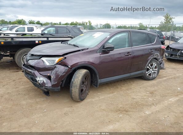 2T3ZFREV3JW464105 2018 TOYOTA LE Фиолетовый Передняя левая четверть