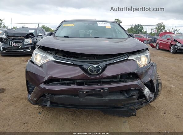 2T3ZFREV3JW464105 2018 TOYOTA LE Фиолетовый Вид спереди