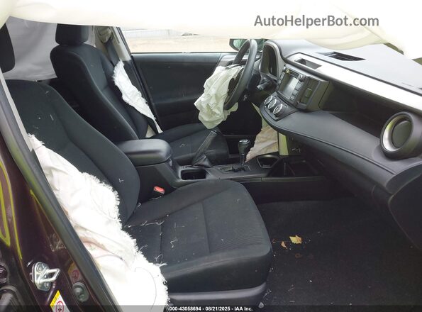 2T3ZFREV3JW464105 2018 TOYOTA LE Фиолетовый Вид салона спереди