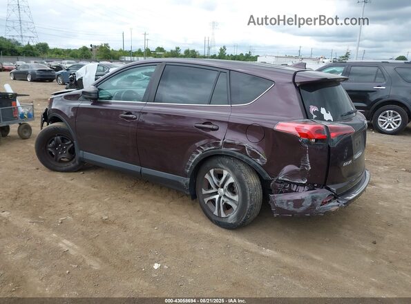 2T3ZFREV3JW464105 2018 TOYOTA LE Фиолетовый Задняя левая четверть
