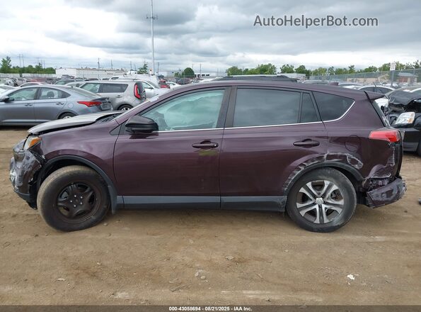 2T3ZFREV3JW464105 2018 TOYOTA LE Фиолетовый 