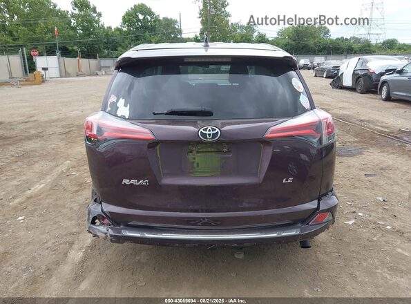 2T3ZFREV3JW464105 2018 TOYOTA LE Фиолетовый 