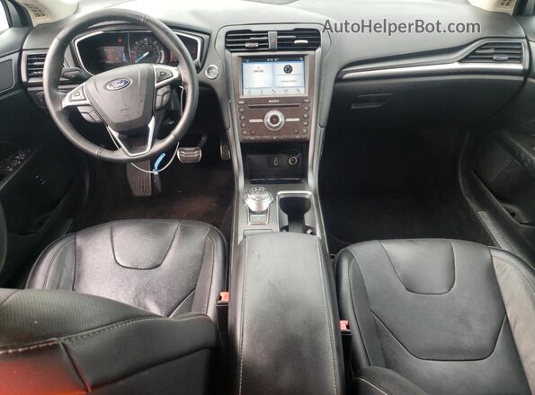 3FA6P0RU4JR128504 2018 FORD FUSION Silver Widok zestawu wskaźników