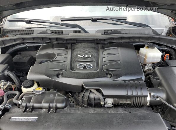 JN8AZ2NE0L9255567 2020 INFINITI QX80 Black Vista de la etiqueta del VIN