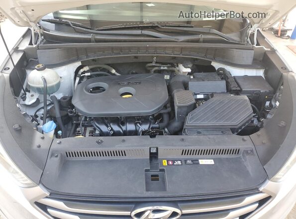 KM8J3CA44JU644122 2018 HYUNDAI TUCSON Silver Widok komory silnika