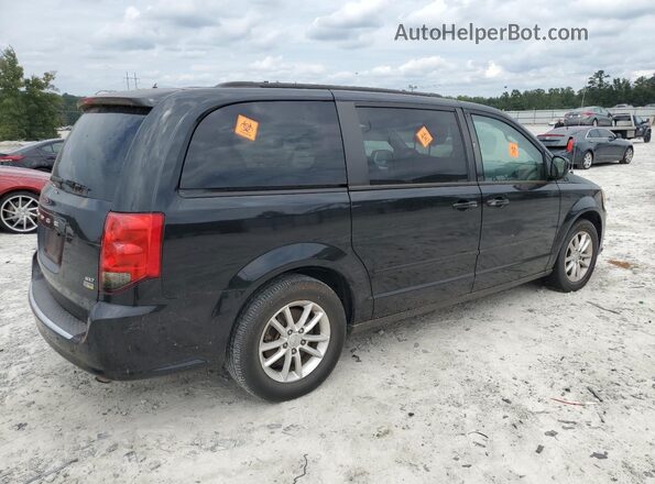 2C4RDGCGXGR202132 2016 DODGE CARAVAN Черный Передняя правая четверть