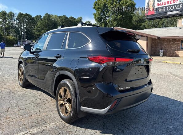 5TDABRCH4PS564102 2023 TOYOTA HIGHLANDER HYBRID Black Delantero derecho