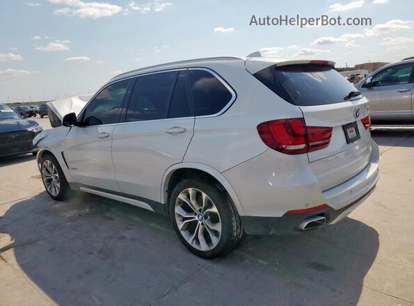 5UXKR2C51J0X09487 2018 BMW X5 Белый Задняя правая четверть