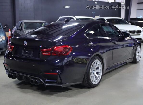 WBS4Y9C57JAA92XXX 2018 BMW M4 Black Przód prawy