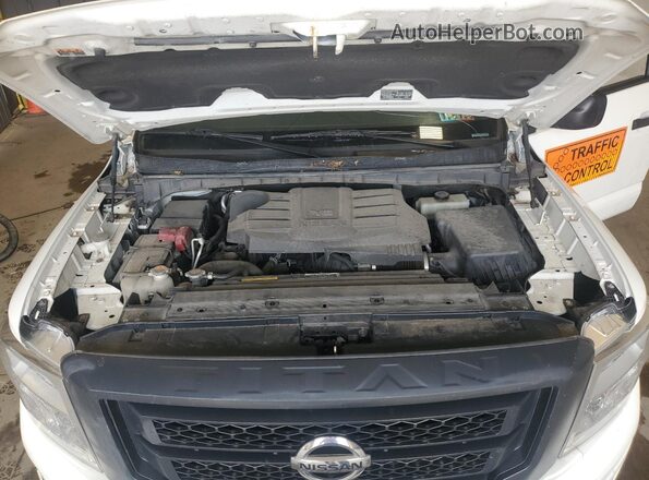 1N6AA1EC6RN103852 2024 NISSAN TITAN Белый Вид подкапотного пространства