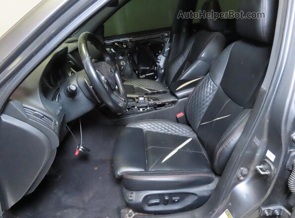 JN1FV7AR7JM481671 2018 INFINITI Q50 Серый Вид задних сидений