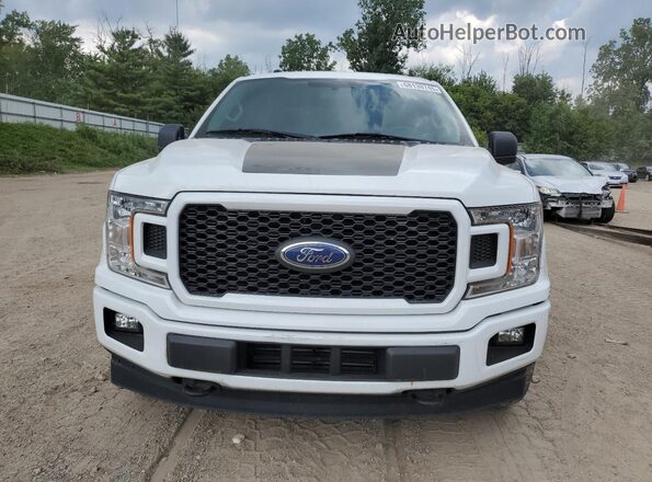1FTEW1EPXJFB84166 2018 FORD F150 White Rear view