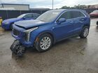 2023 Cadillac Xt4 Luxury Blue vin: 1GYAZAR45PF107584