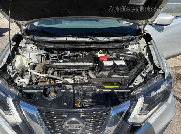 JN8AT2MVXJW310351 2018 NISSAN ROGUE Silver წინა სალონის ხედი