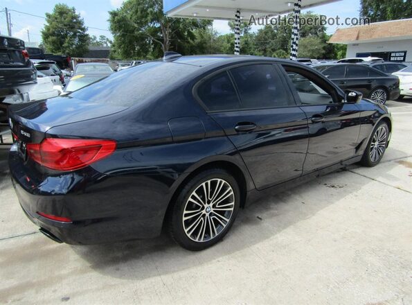 WBAJE5C55JWA968XX 2018 BMW OTHER Blue Delantero derecho