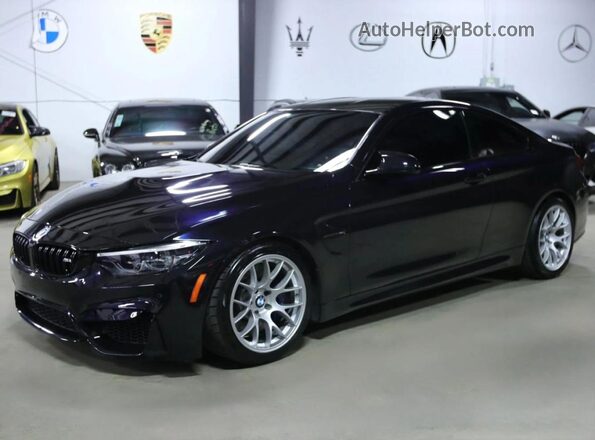 WBS4Y9C57JAA92XXX 2018 BMW M4 Black Tył lewy