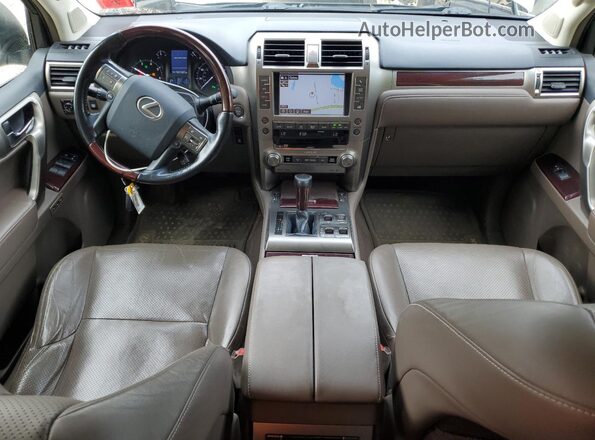 JTJJM7FX7H5168445 2017 LEXUS GX White Widok zestawu wskaźników