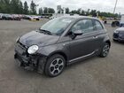 2018 Fiat 500 Electric Gray vin: 3C3CFFGE1JT369345