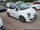 2017 Fiat 500 Pop Белый vin: 3C3CFFKR8HT600763