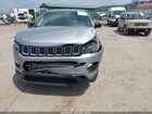 2018 Jeep Compass Sport Fwd Silver vin: 3C4NJCAB3JT462268