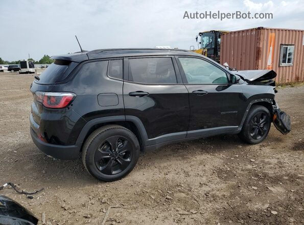 3C4NJCBB3JT461314 2018 JEEP COMPASS Black უკანა მარჯვენა
