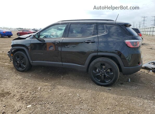 3C4NJCBB3JT461314 2018 JEEP COMPASS Black უკანა მარცხენა