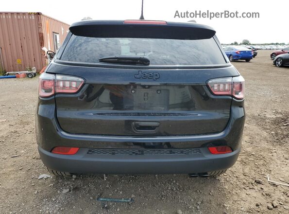 3C4NJCBB3JT461314 2018 JEEP COMPASS Black უკანა ხედი