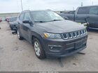 2021 Jeep Compass Latitude Fwd Gray vin: 3C4NJCBB4MT518141