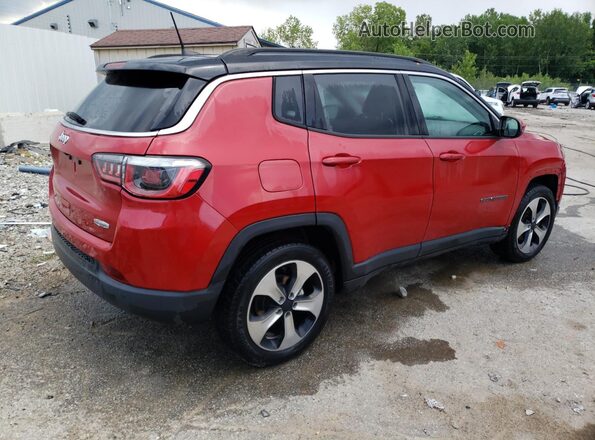 3C4NJCBBXJT266553 2018 JEEP COMPASS Red Rear right