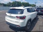 2021 Jeep Compass Limited Fwd Белый vin: 3C4NJCCBXMT528185