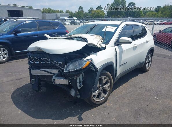 3C4NJCCBXMT528185 2021 JEEP COMPASS Белый Передняя левая четверть