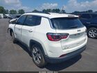 2021 Jeep Compass Limited Fwd Белый vin: 3C4NJCCBXMT528185