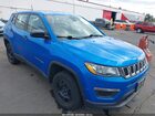 2017 Jeep New Compass Sport 4x4 Blue vin: 3C4NJDABXHT646171