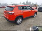 2018 Jeep Compass Sport 4x4 Red vin: 3C4NJDABXJT457154