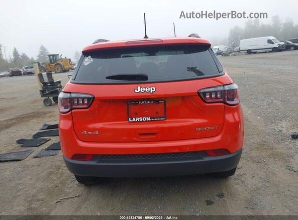 3C4NJDABXJT457154 2018 JEEP COMPASS Red 