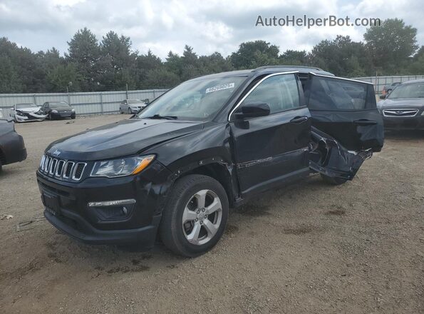 3C4NJDBB0JT482207 2018 JEEP COMPASS Black Vista tres cuartos delantera izquierda