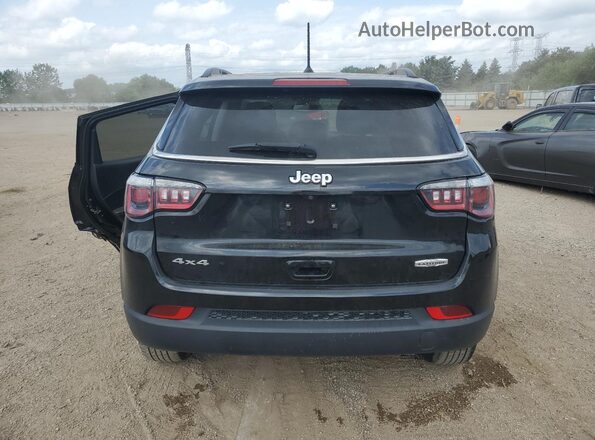 3C4NJDBB0JT482207 2018 JEEP COMPASS Black Vista trasera
