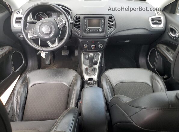 3C4NJDBB0JT482207 2018 JEEP COMPASS Black Vista del salpicadero