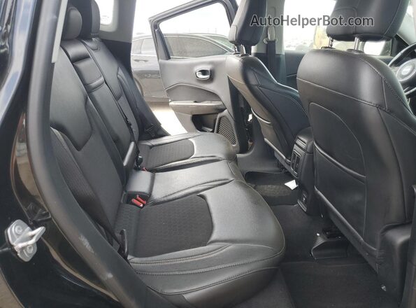 3C4NJDBB0JT482207 2018 JEEP COMPASS Black Vista de los asientos traseros