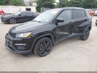 2018 Jeep Compass Altitude 4x4 Black vin: 3C4NJDBB1JT492552