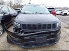 2018 Jeep Compass Altitude 4x4 Black vin: 3C4NJDBB1JT492552