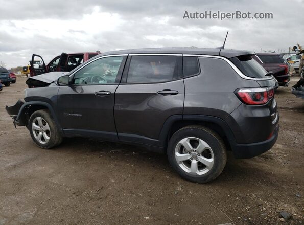 3C4NJDBB3JT392453 2018 JEEP COMPASS Gray Trasero izquierdo