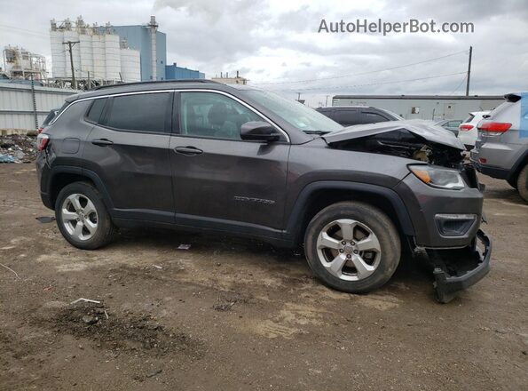 3C4NJDBB3JT392453 2018 JEEP COMPASS Gray Delantero derecho
