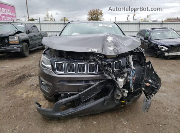 3C4NJDBB3JT392453 2018 JEEP COMPASS Gray Vista frontal