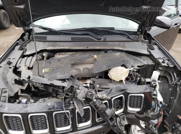3C4NJDBB3JT392453 2018 JEEP COMPASS Gray Vista del compartimento del motor