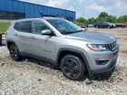 2018 Jeep Compass Latitude Silver vin: 3C4NJDBB5JT256650