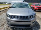 2018 Jeep Compass Latitude Silver vin: 3C4NJDBB5JT256650