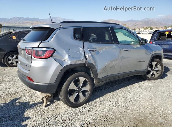 3C4NJDBB6JT116316 2018 JEEP COMPASS Серебряный Задняя правая четверть