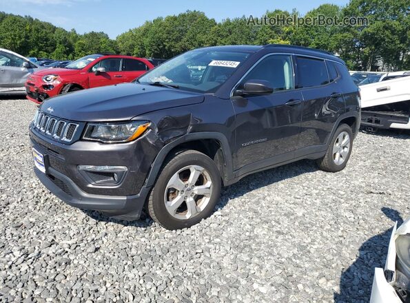 3C4NJDBB6JT153222 2018 JEEP COMPASS Gray Vista tres cuartos delantera izquierda