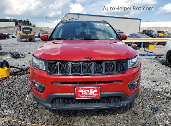 3C4NJDBB8JT453571 2018 JEEP COMPASS Red Front view